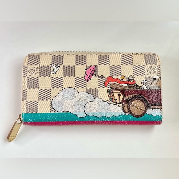 Louis Vuitton Limited Edition Azur Zippy Wallet (comes with box) - Picture 2 of 5